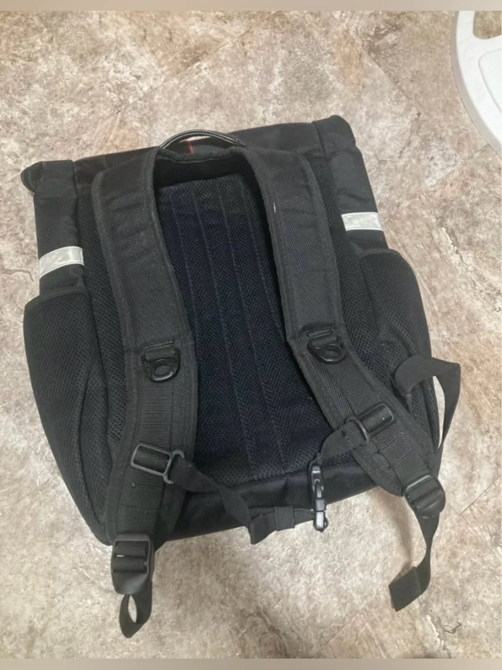Sony PS3 Black Backpack with Red Accent